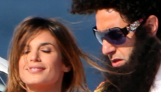 “Elisabetta Canalis did a (paid) photo-op with The Dictator in Cannes” links