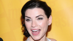 Julianna Margulies in icy Narciso Rodriguez: beautiful   or (still) Botoxy?