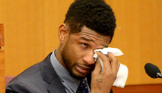 Usher cries in court, claims  ex wife threatened, spit on his girlfriend