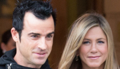 Justin Theroux says he “could not be happier” with Jennifer Aniston