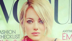 Emma Stone covers Vogue’s July issue (a preview): gorgeous & perfect?