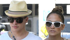 Has Jennifer Lopez convinced her boy toy Casper Smart to try for a baby?