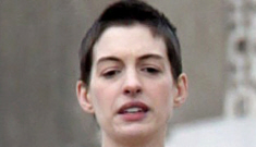 Anne Hathaway’s fiancé might be a superficial jerk, he hates her ‘Les Mis’ look