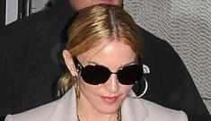 Madonna is sad, focuses on work to get through tinge of emotion