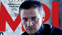 Jeremy Renner covers Empire Mag as ‘The Bourne Legacy’ release is pushed back