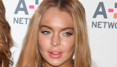 Lindsay Lohan goes back to red after ‘Liz & Dick’ wrapped: improved?