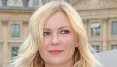 Kiki Dunst in Louis Vuitton for Paris Fashion Week: the best she’s looked in years?