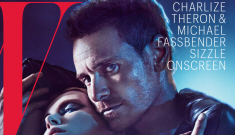 Michael Fassbender & Charlize share Harlequin romance-esque W Mag cover