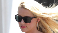 Amber Heard was out in LA with her on-again (?) girlfriend Tasya Van Ree