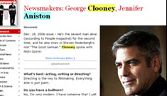 Exclusive: Newsweek removes fake quote of Clooney ripping on Aniston