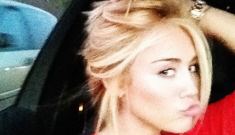 Miley Cyrus goes blonde & makes ‘duck lips’: funny or obnoxious?