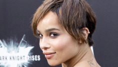 Zoe Kravitz in black Emilio Pucci at ‘TDKR’ premiere: super-sexy or busted?