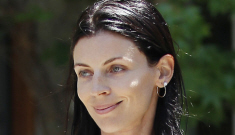 Liberty Ross wears giant crucifix to keep the homewrecking trampires away