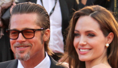 Angelina & Brad are already sort of married, in some weird French way