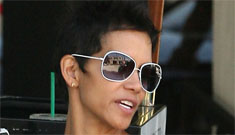 Halle Berry steps out in a clingy dress; what’s going on with her custody case?