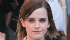 “Emma Watson paired her cute outfit with wobbly, crazy shoes” links