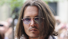 Johnny Depp gets political in Toronto: too many scarves to take seriously?