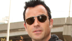 Justin Theroux is a Fashion Guy now, he went to a runway show at NYFW