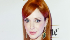 “Christina Hendricks wore a flattering dress?  That can’t be right” links