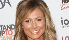 Stacy Keibler tries on engagement rings, checks out wedding gowns: oh noes!?
