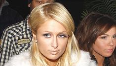 Paris gets her toe stomped by a paparazzo; paparazzi fight ensues