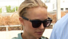 Natalie Portman shows off her newly blonde-ish hair: cute or unflattering?