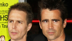 Sam Rockwell vs. Colin Farrell at LA premiere: who would you rather?