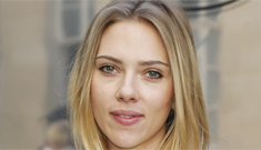 Scarlett Johansson in clingy white Dior at Paris Fashion Week: gorgeous or meh?