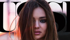 Miranda Kerr flaunts her stellar abs in Russh mag: lovely or too show-offy?