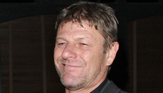 Sean Bean looked wasted, bloody & smug in London: would you hit it?
