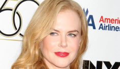Nicole Kidman in red L’Wren Scott in NYC: cheap-looking   or lovely?