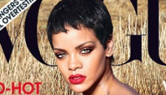 Preview of Rihanna’s November Vogue cover: fierce or “angry” & unflattering?