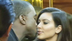 Kanye West took a peplum’d Kim Kardashian to Rome for her 32nd b-day