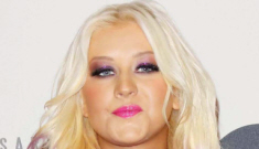 Christina Aguilera is all about going commando because that’s “p-ssy power”