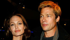 Brad Pitt and Angelina Jolie at the “God Grew Tired” premiere