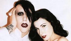 Did Lindsay Lohan break up Marilyn Manson and Dita Von Teese?