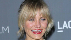 Cameron Diaz in Gucci at the LACMA event: totally unfortunate or not that bad?