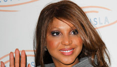 Toni Braxton had a lump removed from her breast