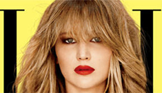 Jennifer Lawrence covers Elle with huge hair: gorgeous or uninspired & meh?