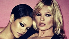 Kate Moss & Rihanna snuggle together for V magazine: hot or trashy?