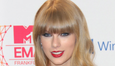 Taylor Swift wins big at MTV Europe Awards, wears J. Mendel: cute or budget?