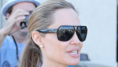 Angelina Jolie: ‘I’m going to… give up the acting as the kids hit the teenage years’