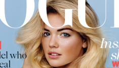 Kate Upton goes “modest” for her first Vogue UK cover: beautiful or rough?