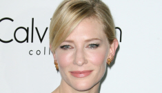 Cate Blanchett thinks she’s old, she’s “suffering a major midlife confidence crisis”