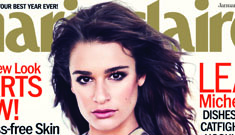 Lea Michele, on her boobs: “they asked if they could   come out, I was like, all right”