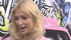 Paris Hilton gets her Bentley painted pink, explains she loves Barbie