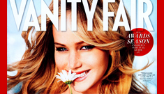 Jennifer Lawrence covers Vanity Fair: fresh & pretty or too sex kittenish?