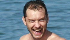 Jude Law looks kind of filled out in Hawaii: would you hit it?