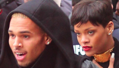 Is Chris Brown cheating on Rihanna & Karrueche Tran with a third girl?  Ugh.