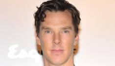 Benedict Cumberbatch at a fashion event in London: gorgeous or too alien-like?